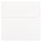 Jam Paper; JAM Paper 5.5" x 5.5" White Semi Gloss Square Invitation Envelopes; Category:Envelopes; Image:2